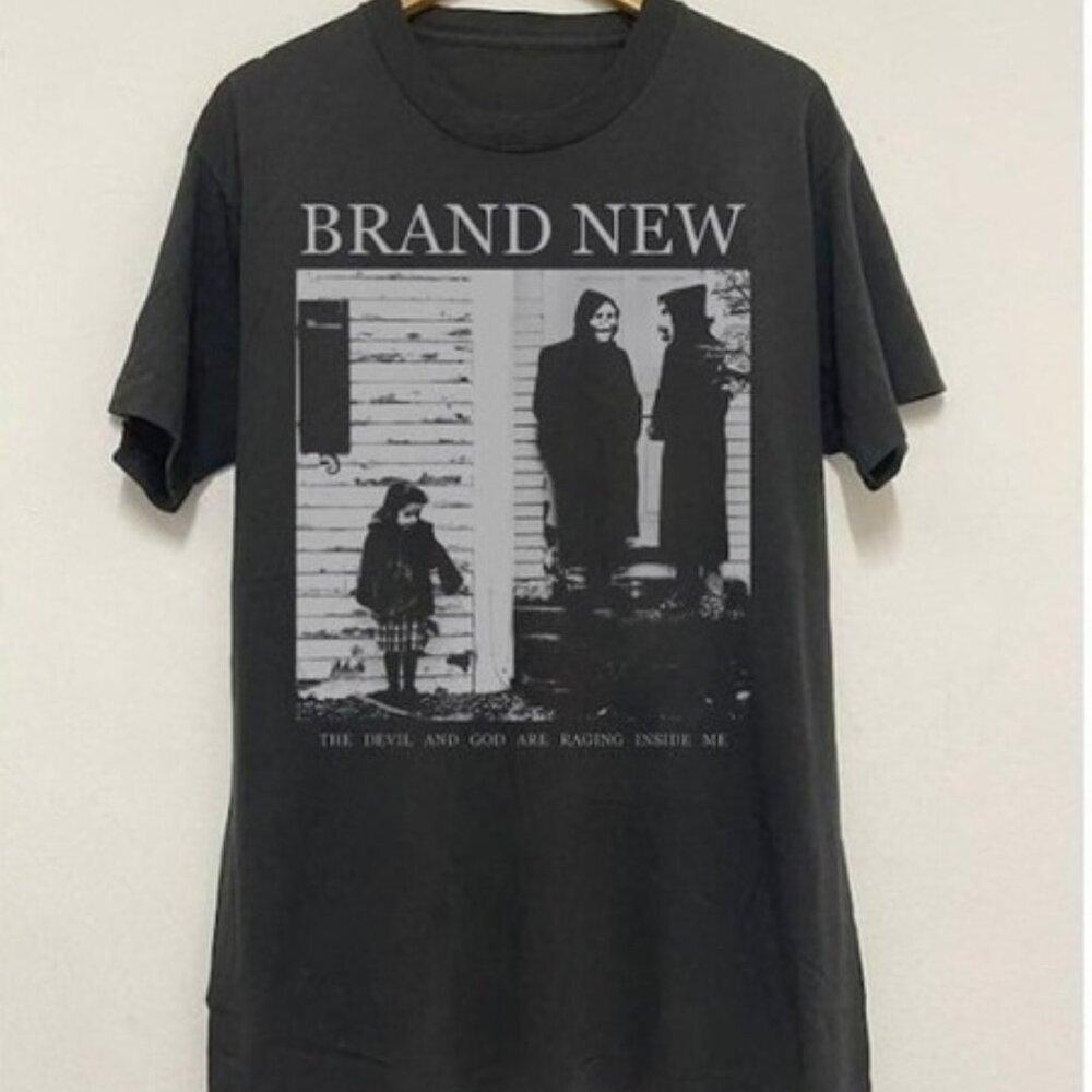 Brand  The Devil And God Are Raging Inside Me Album Graphic Music Fan Shirt